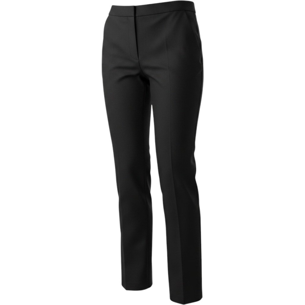 Sophie Rue Womens Black Straight Leg Dress Pants Trousers SR1017 Size M